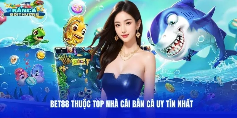 BET88 thuộc top nhà cái bắn cá uy tín nhất