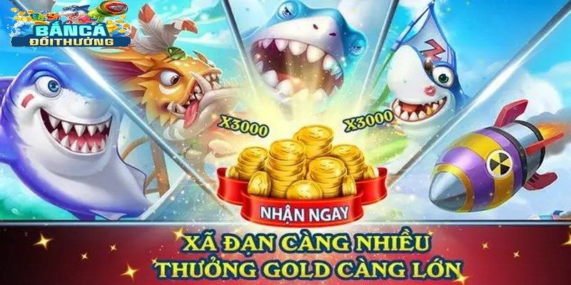Bắn cá dổi thưởng thẻ cào